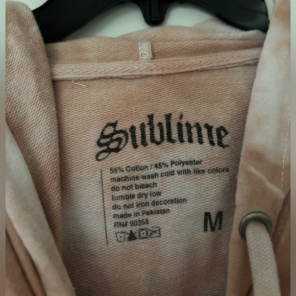 Sublime Tie Dye Sweatshirt size medium - Picture 2 of 4